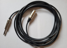 OMNITRONIC Adapterkabel XLR(M)/Klinke 6,3mm mono 5m Mikrofon Kabel