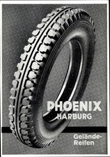 Ak Werbung, Phoenix Harburg, Gelände-Reifen - 10882668