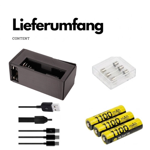 Ausgeknipst akku adapter - ausgeknipst, usb-c