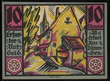 Notgeld Erfurt 1920, 10
