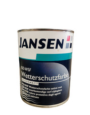 (23,98€/L) Jansen ISO WSF Wetterschutzfarbe Anthrazitgrau RAL 7016 2,5L