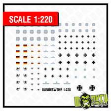 Waterslide Decal 1:220 Spur Z