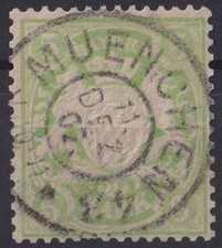 =Bayern Mi.Nr.70 x gestempelt (K2 München) tief geprüft Sem BPP - 40 M€=