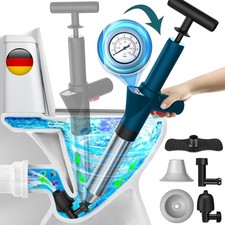 Profi Abflussreiniger Pressluft Rohrreiniger Pumpe Druckluft 8 Bar Rohrreinigung