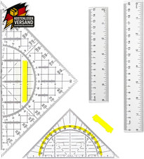 Geometrie Set mit Griff 20cm