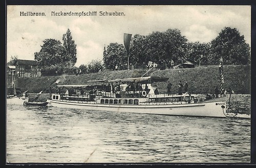 Heilbronn neckardampfschiff - heilbronn,,