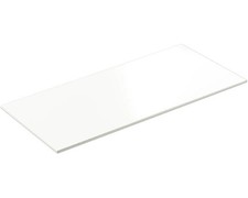 Steingut Wandfliese White 30 x 60 cm matt