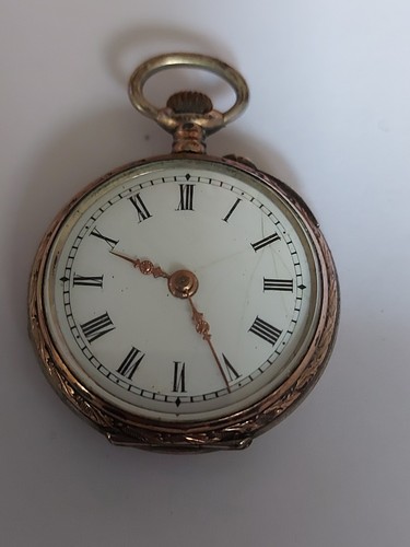 Taschenuhr 800er silber - silber,
