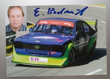 Motorsport Autogrammkarte Edmund Bodenmüller, KW Berg-Cup, Opel Kadett C 16V