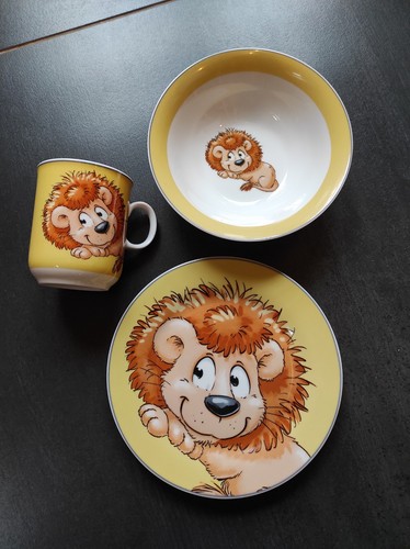Kindergeschirr leo happy - happy, zoo"