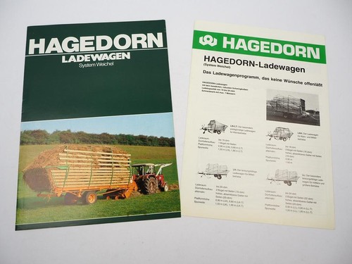 Original prospekt hagedorn - 2x,
