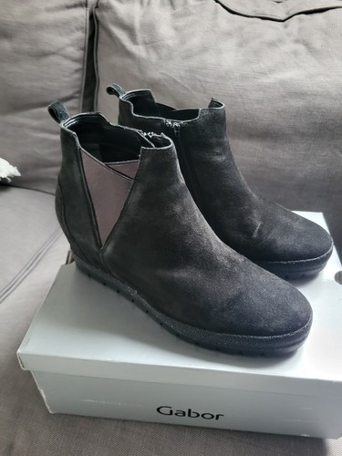Gabor ankelboots schwarz - ankelboots, 40