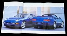 PORSCHE 968 Coupe Cabriolet Cabrio Prospekt Brochure plus Technik 1991 1992 BB