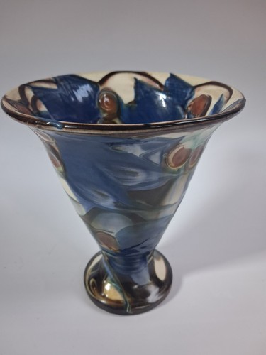 Jugendstil keramik vase herman - vase,
