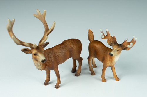 Schleich rothirsch mit kalb - rothirsch,