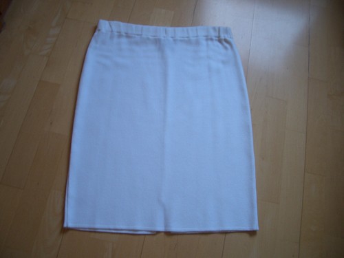 Feiner strickrock weiß m - feiner,