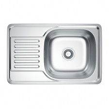 Küchenspüle Edelstahl 66×42