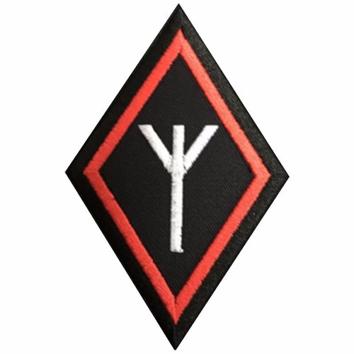 Algiz aufnäher rune - algiz, "rune"