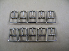 Drahtschnallen für Trensen Flat Whole Harness Buckle 10 Stück Größe: 12 mm 1/2"