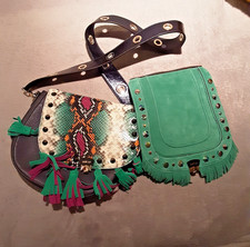 Zoe lu tasche mit Tragegurt und 2 Wechselklappen