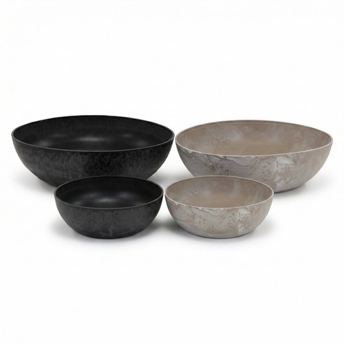 Pflanzschale bowl rund flach - bowl,