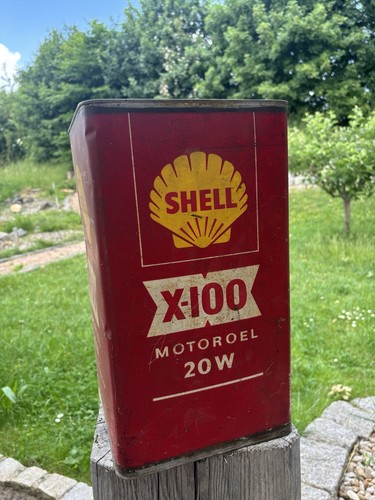 Xxl retro shell motoröl dose - shell,