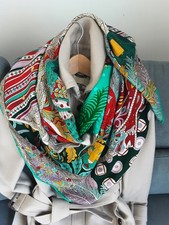 Kashmir Schal Seidenschal Tuch - Stola - 70% Kaschmir  30% Seide