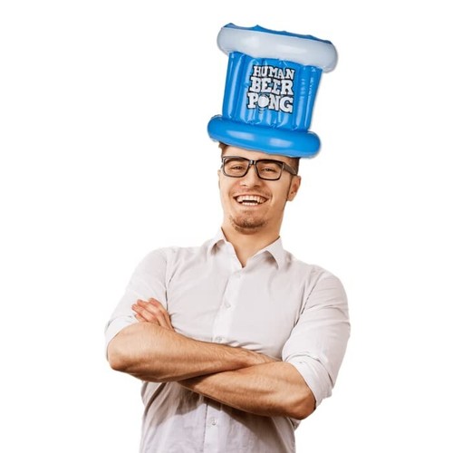 Human beer pong trinkspiel - beer,