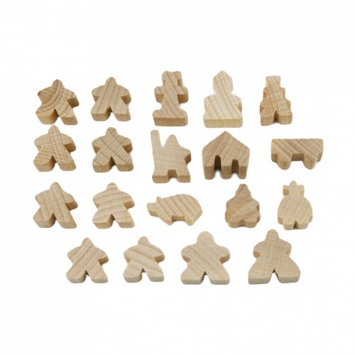 Carcassonne meeple - carcassonne,