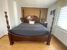 Vollholz Schlafzimmermöbel set California king size mit 25cm hoher Matratze 