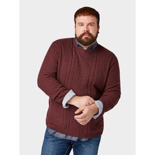 Tom Tailor Mens Bordeaux Red