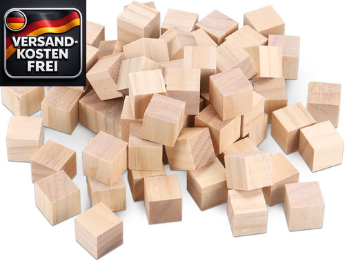 Holzwürfel bastelklötze 20mm - holzwürfel,