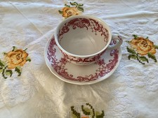 VILLEROY & BOCH "Valeria rot" V&B Teller - Kaffee- Vase- Platte - zur Auswahl