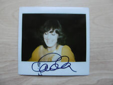 Paola Felix Autogramm signed 10x10 cm Polaroid Bild