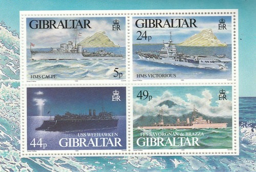 Schiffe gibraltar postfrisch - gibraltar,