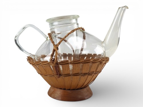 Vintage teekanne korb - vintage, im