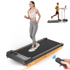 Laufband Elektrisch LCD Walking Pad Schreibtisch mit 15% Steigung Heim-Fitne