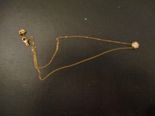 Kette mit Kristallen Rotgold