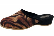 Trunte Damen Hausschuhe Tiger