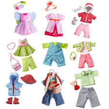 HABA Kleiderset Wanderlust Schmetterling Schutzengel Ahoi Tiger Regenzeit u.a.