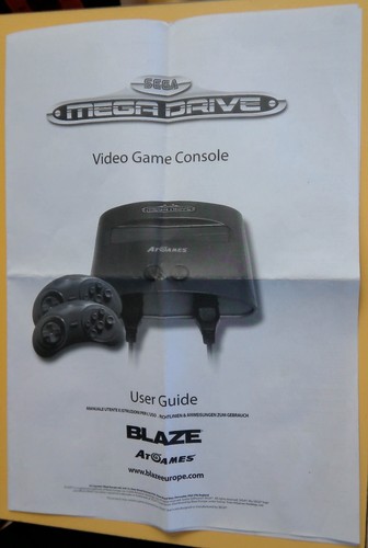 User guide sega - -,