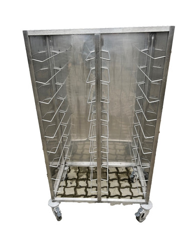 Blanco tablettwagen - blanco,
