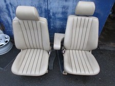 Kunstlederausstattung creme elektrisch verstellbar Mercedes-Benz 190 W201 2.Seri