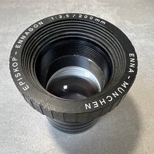 Episkop Ennagon 1:3.5/200mm Projektorobjektiv Papierbildprojektor
