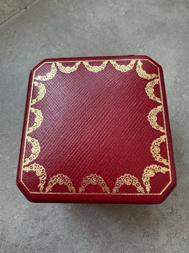 Cartier ringbox rot mit - cartier,