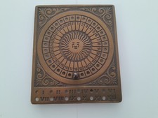 Ewiger Kalender , Metall