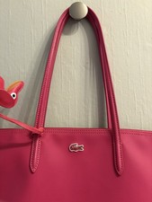 LACOSTE Shopping Bag L Spinelle - eleganter Shopper in frischem Pink! 