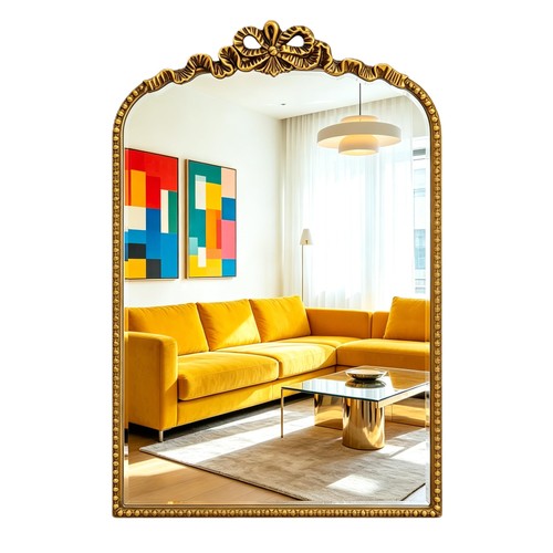 Gold barock spiegel 40x61h - gold,