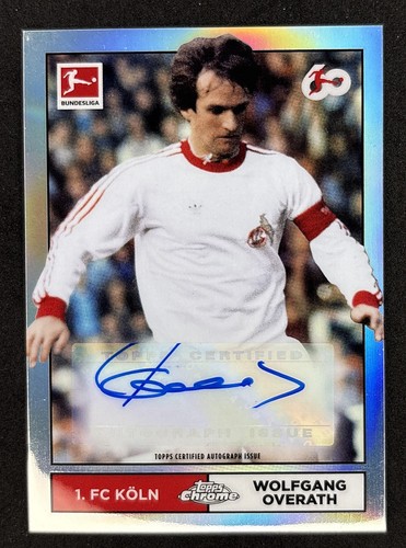 Wolfgang overath 2023 topps - overath,