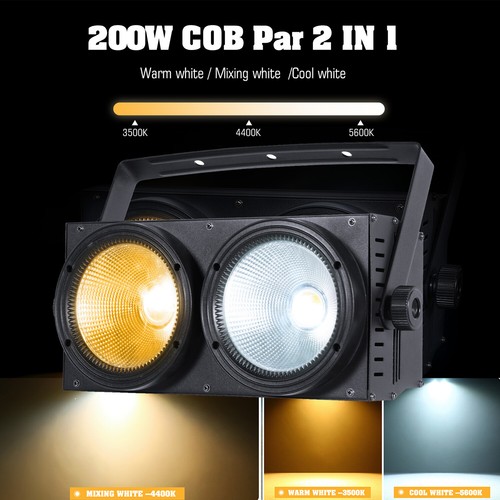 4stk 200w cob led par - 4stk,